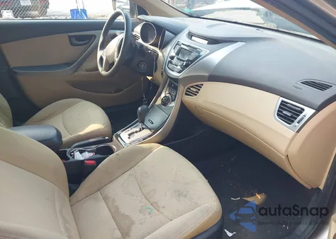 2013 Hyundai Elantra Gls из США, поврежденный, VIN 5NPDH4AE0DH247460